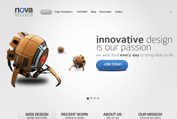 Thème pour une entreprise Thème pour une entreprise